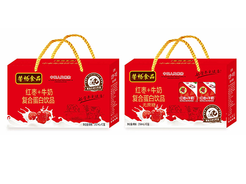 紅棗+牛奶復合蛋白飲品