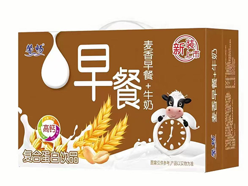 麥香早餐+牛奶復(fù)合蛋白飲品禮盒